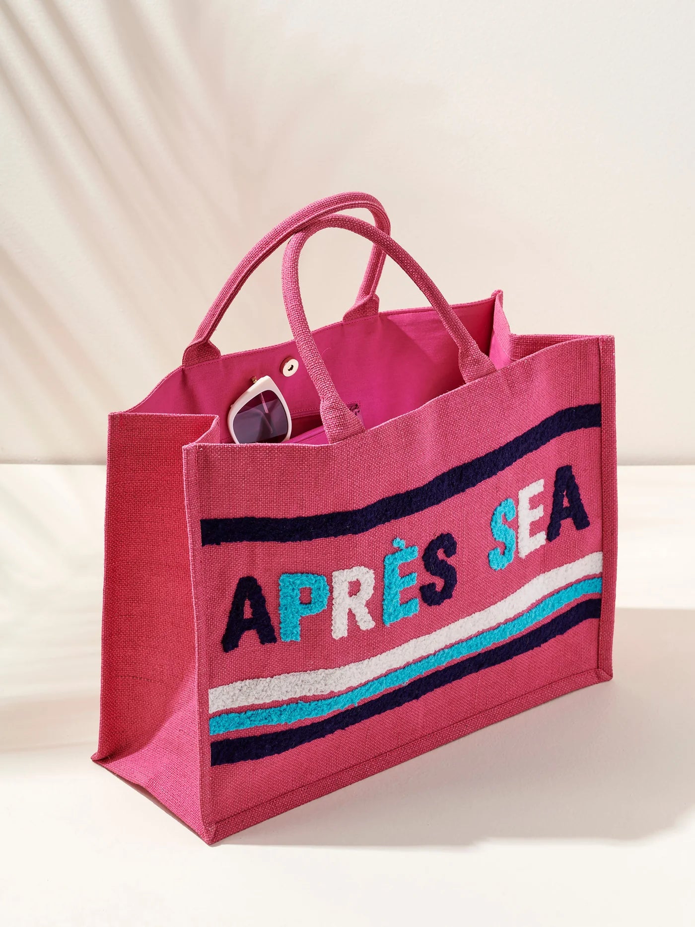 APRES SEA BEACH BAG PINK