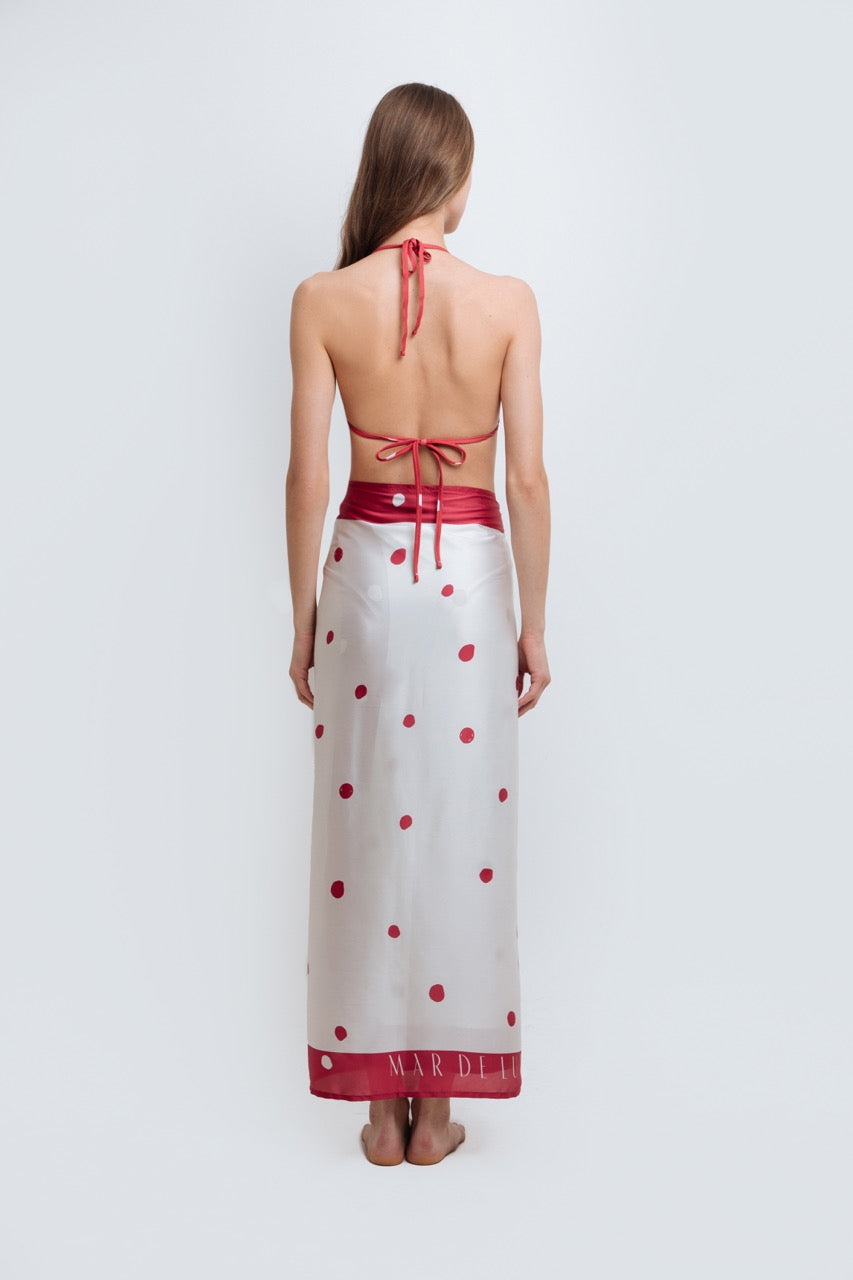 HAPPER WINE DOTS PAREO