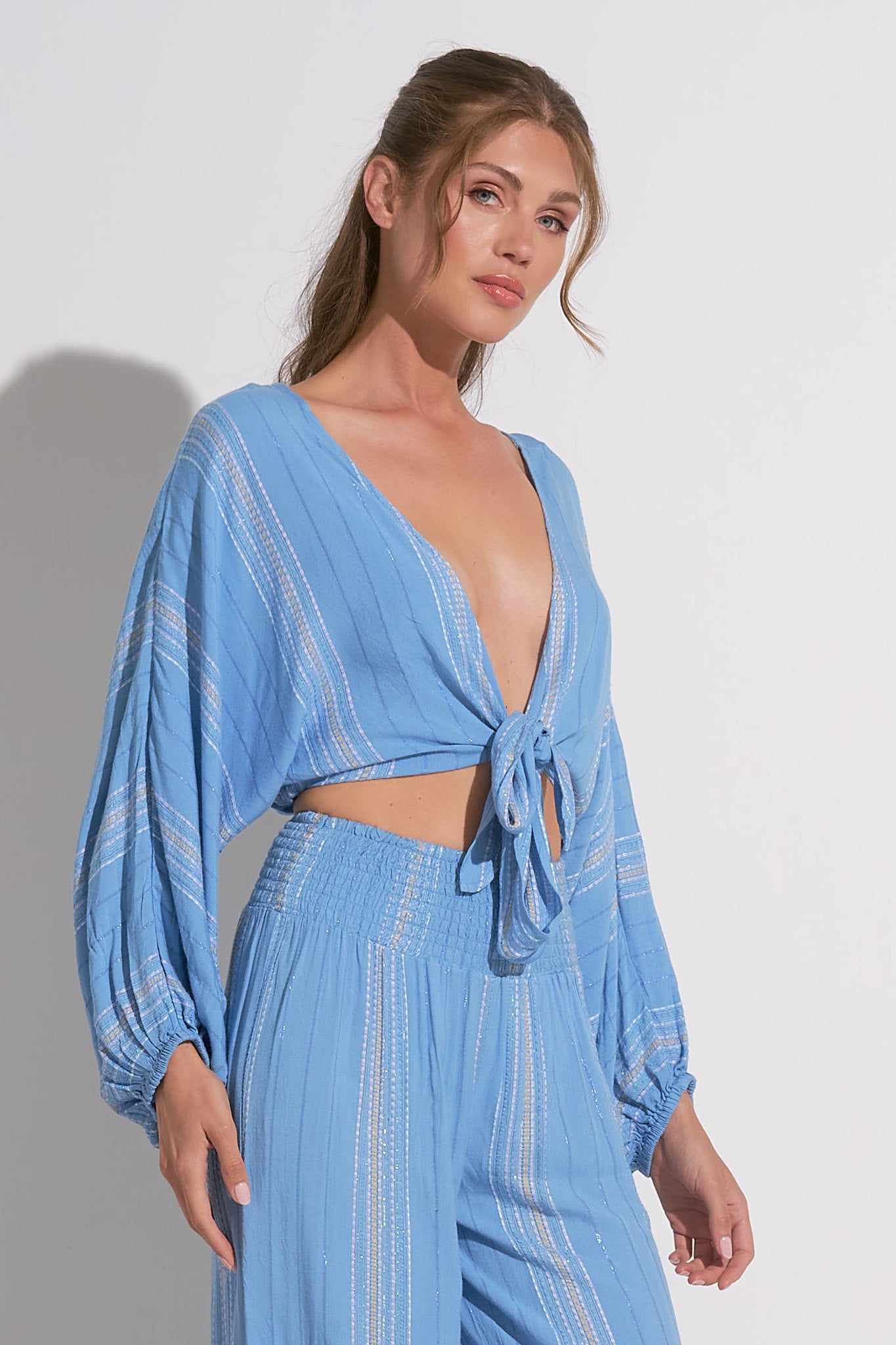 L/S TIE FRONT SET