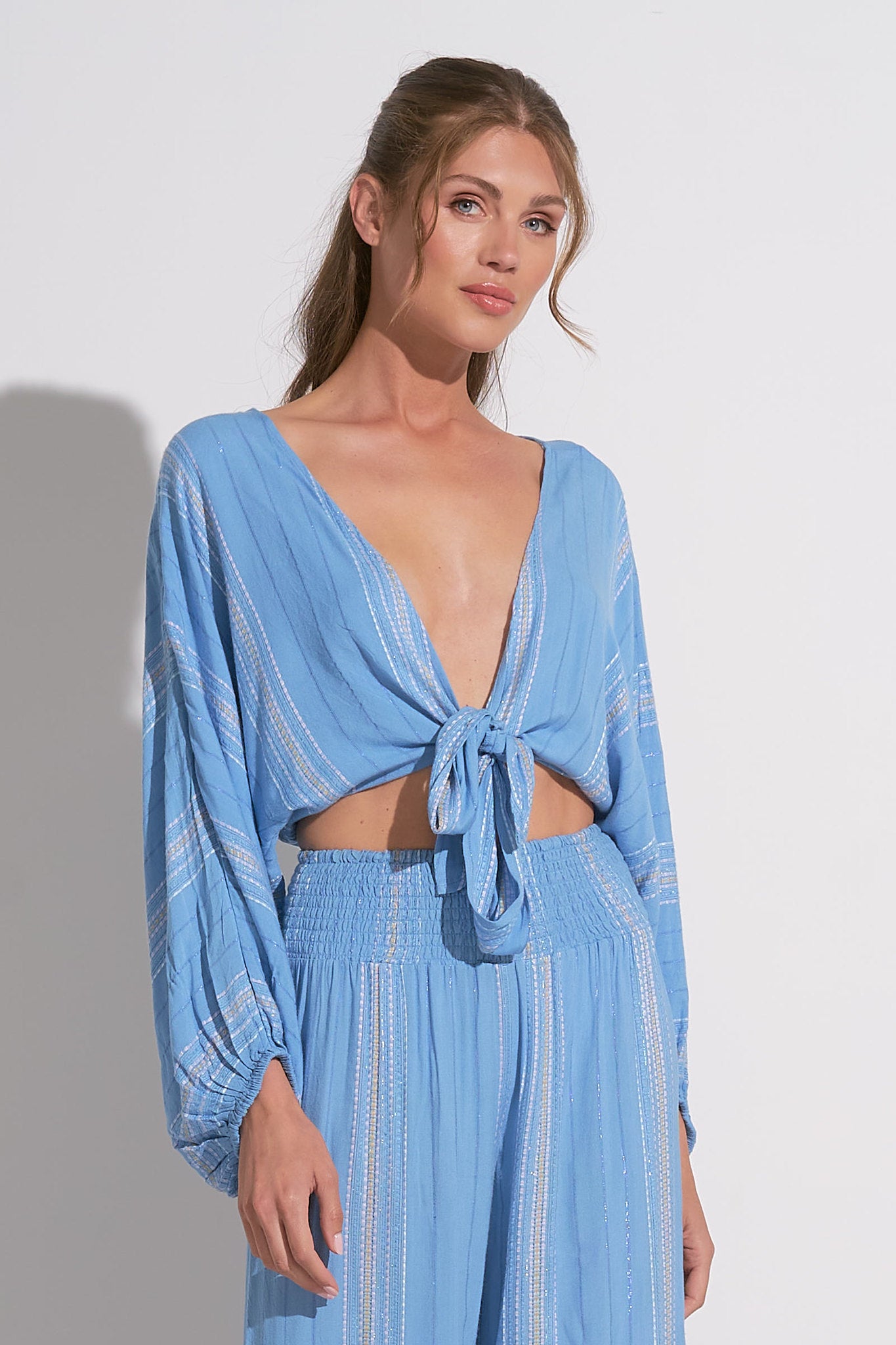 L/S TIE FRONT SET