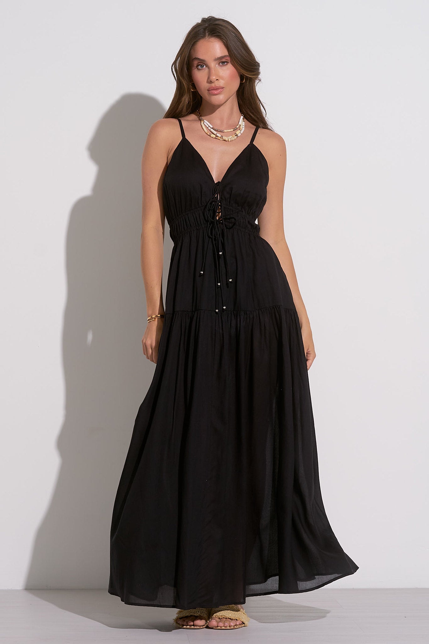 BLACK MAXI DRESS