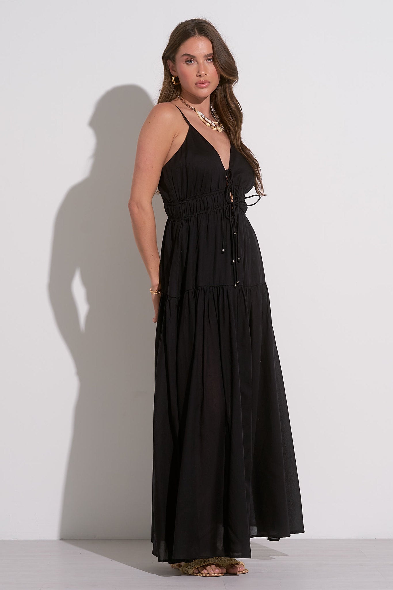 BLACK MAXI DRESS