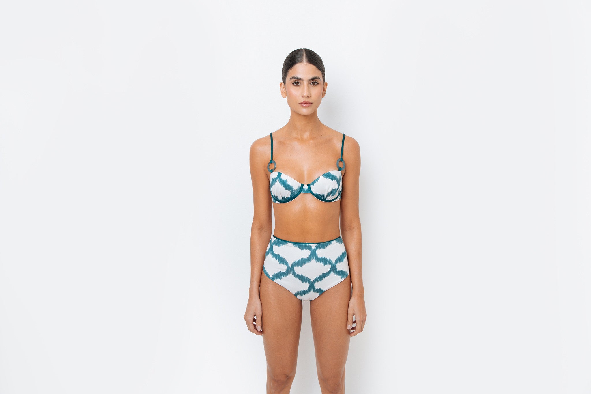 MADE AZURE HIGH WAIST BIKINI