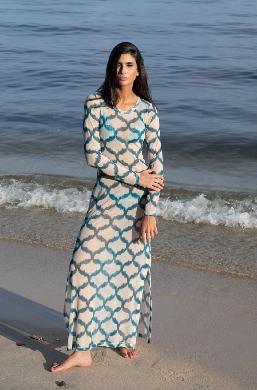 CASEY AZURE DRESS