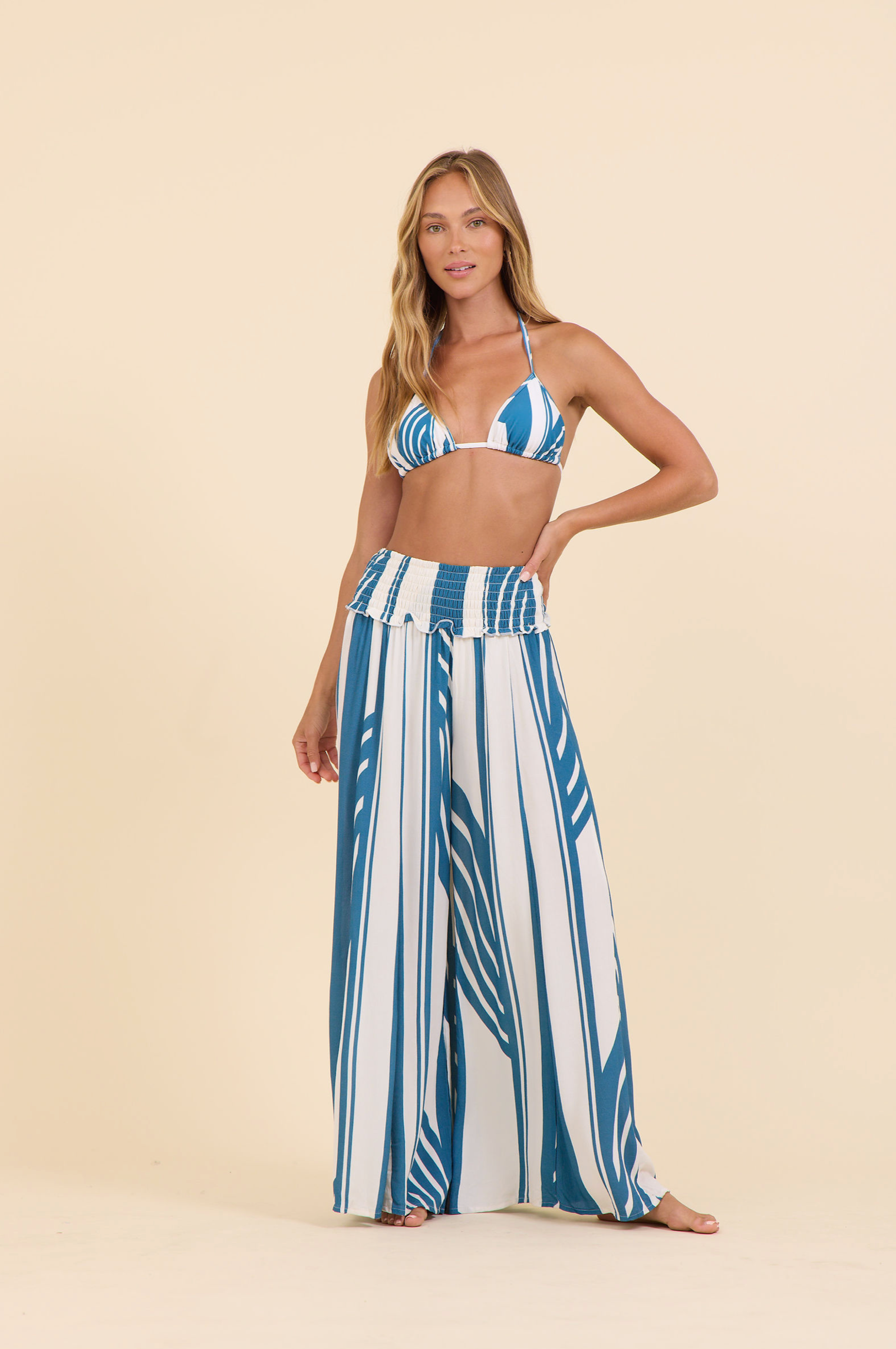 DEEP SEA ABSTRACT PANTS SET