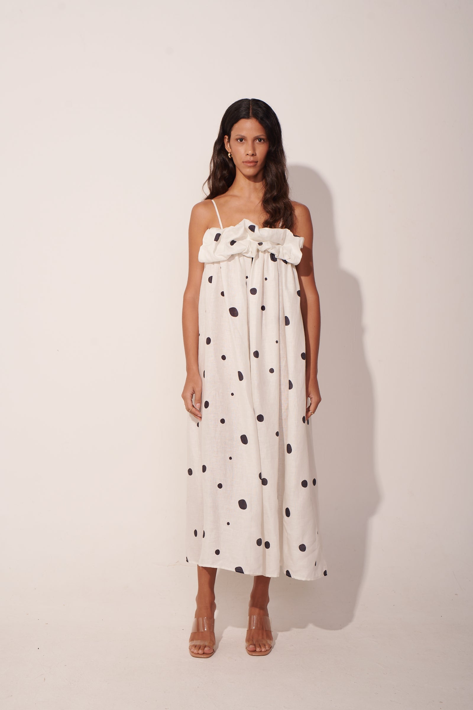 THE COURAGEOS RUFFLE DRESS