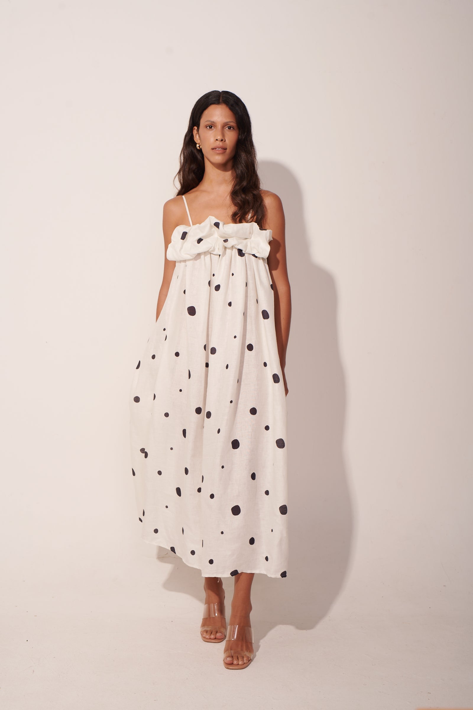 THE COURAGEOS RUFFLE DRESS