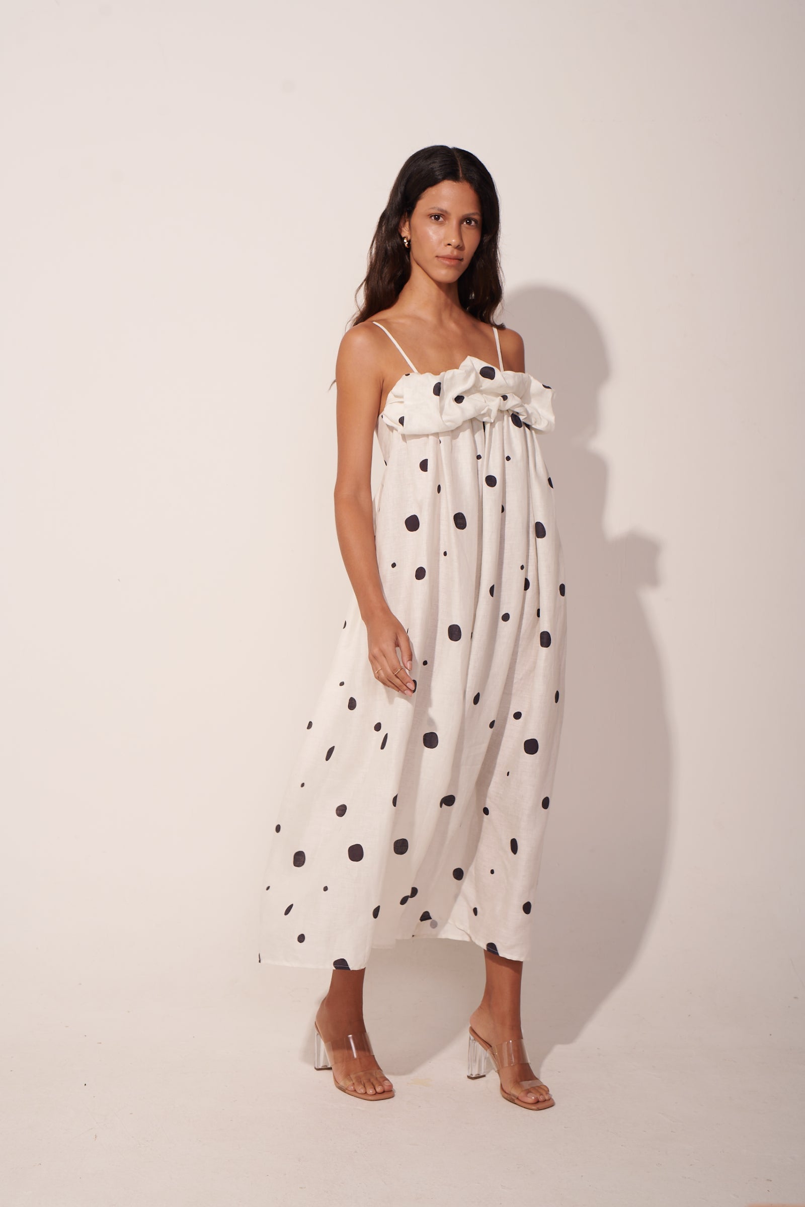 THE COURAGEOS RUFFLE DRESS