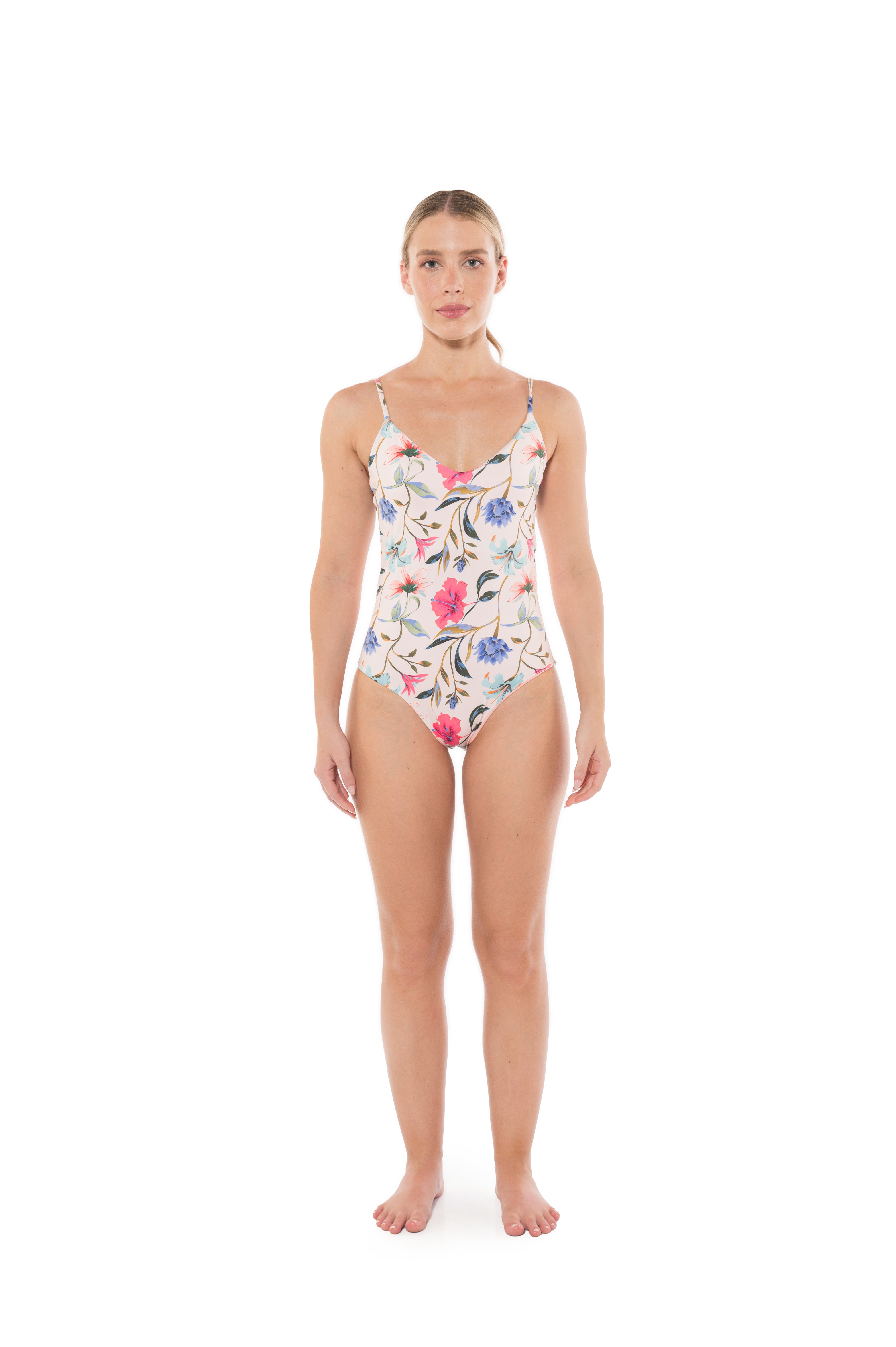 MICAELA FLORAL ONE PIECE