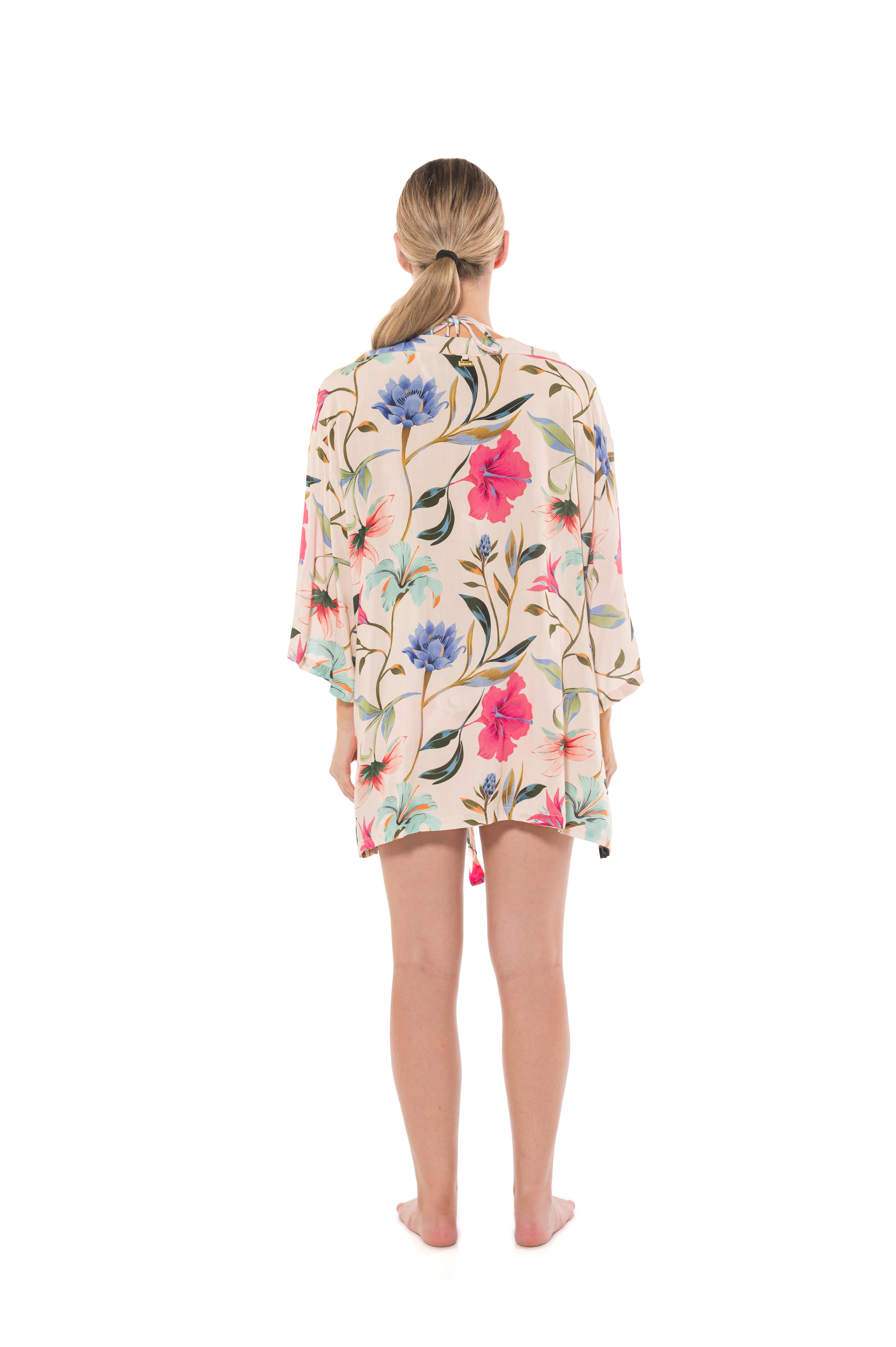SOLEY FLORAL KIMONO