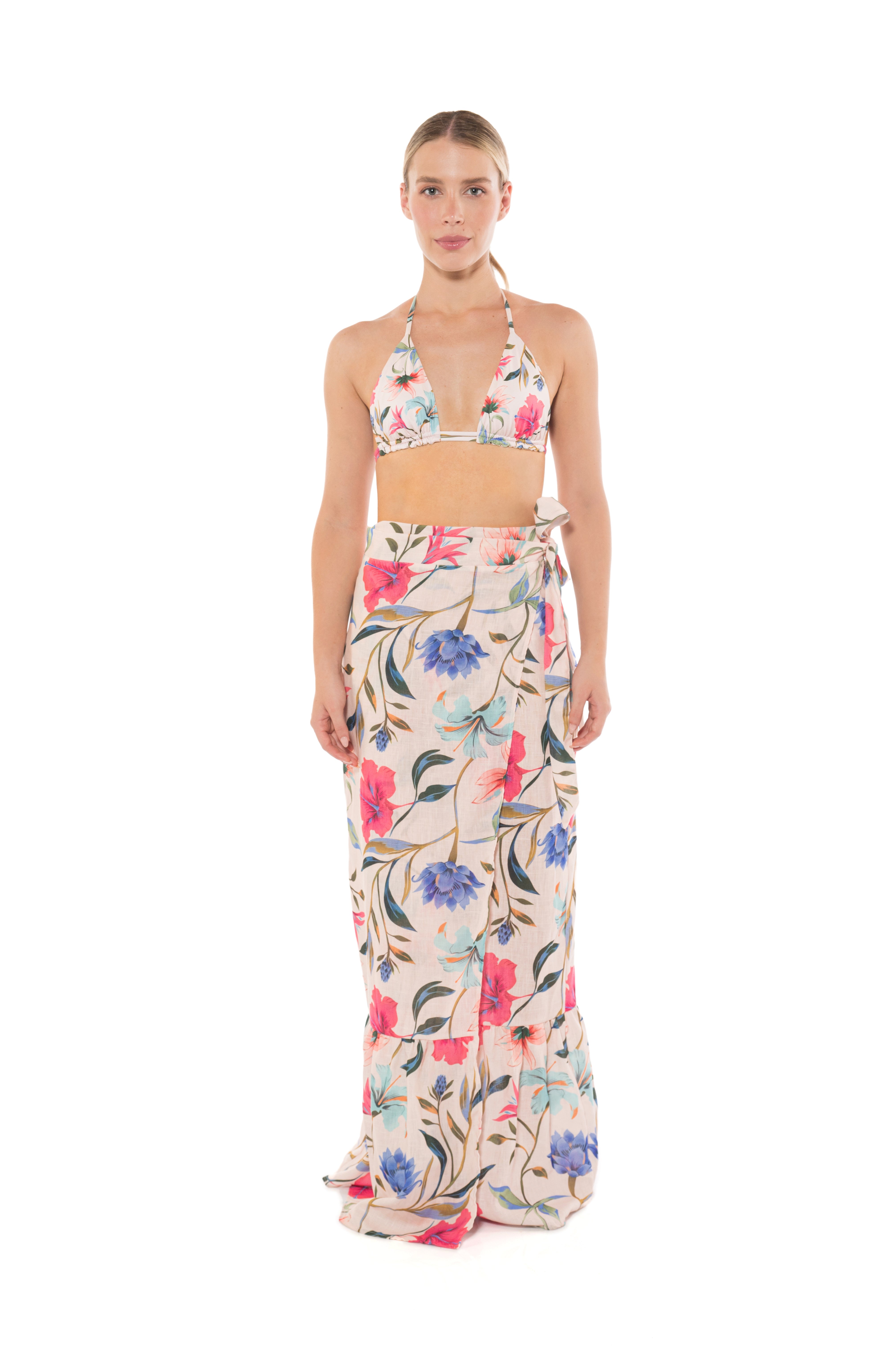 HADA FLORAL SKIRT