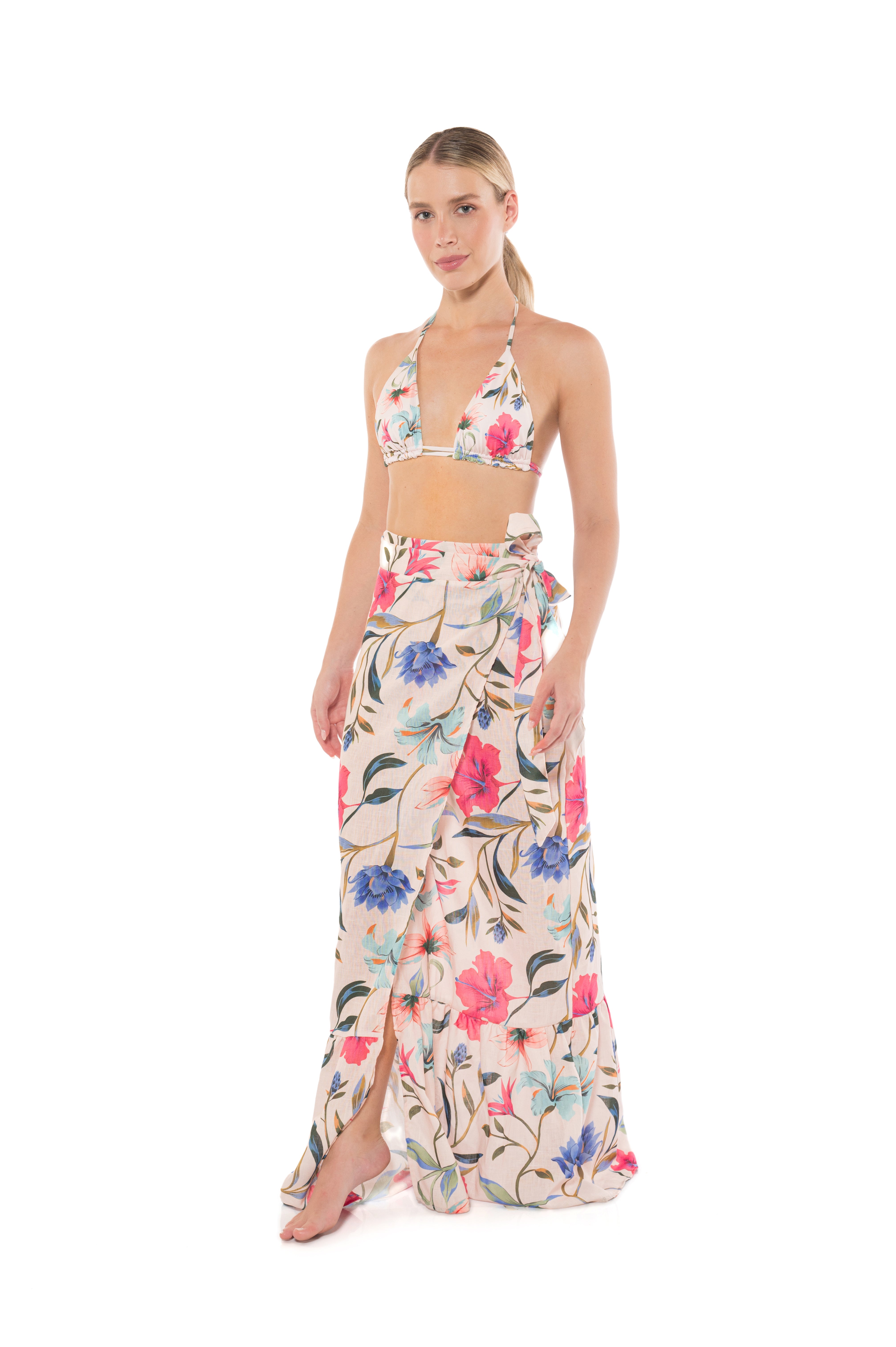 HADA FLORAL SKIRT