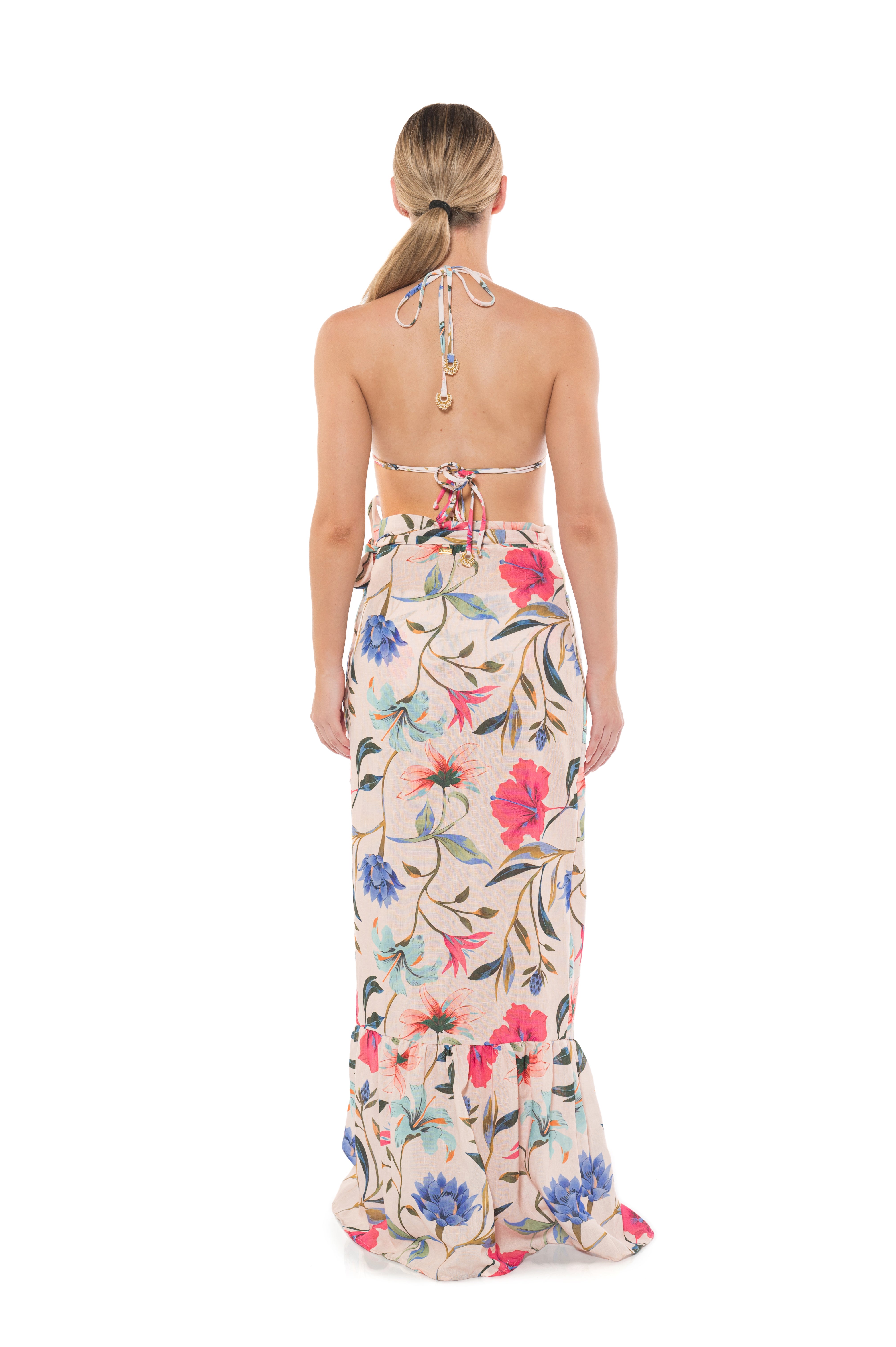 HADA FLORAL SKIRT