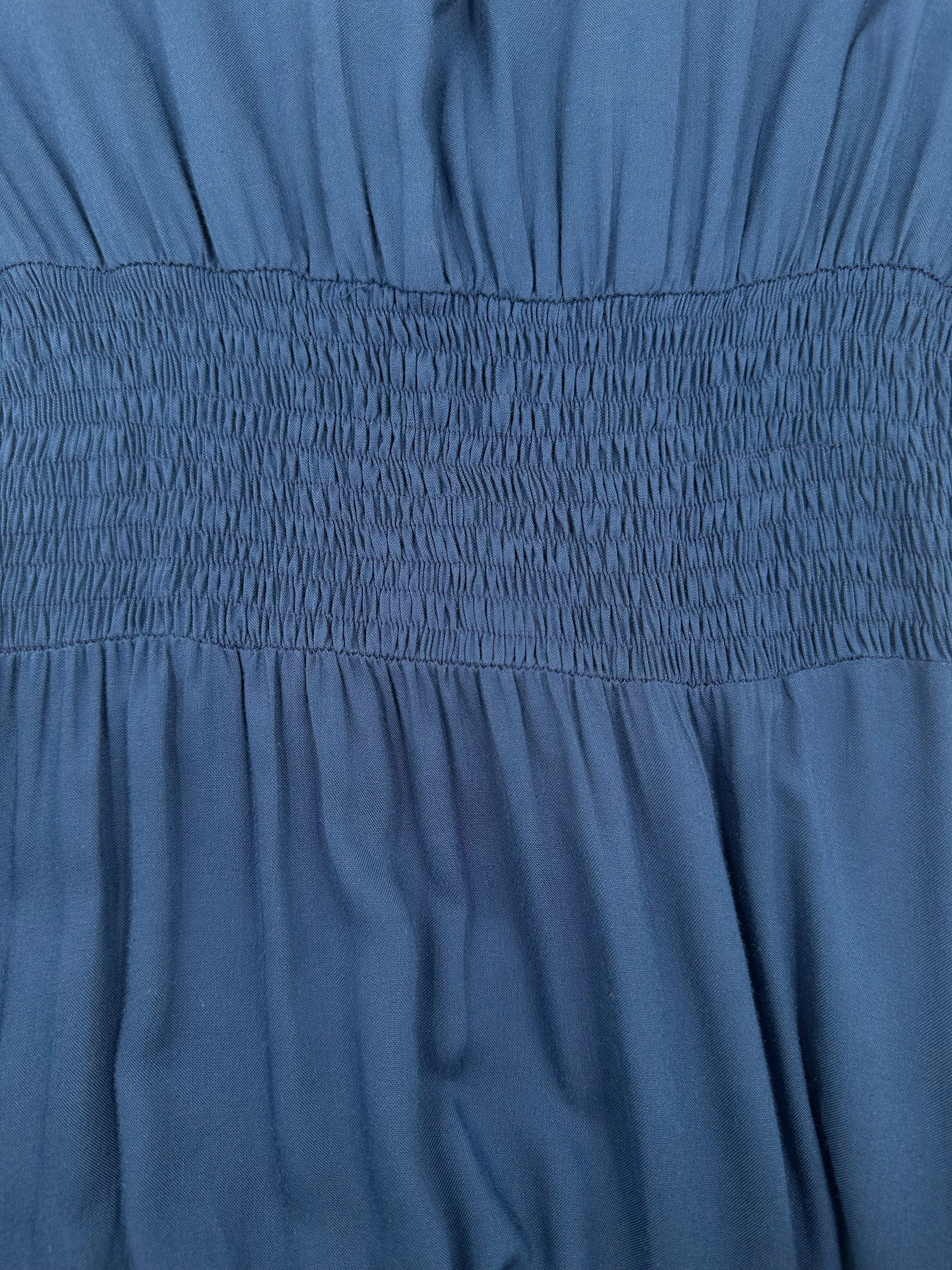 SOLIDS TUBE LONG DRESS INDIGO