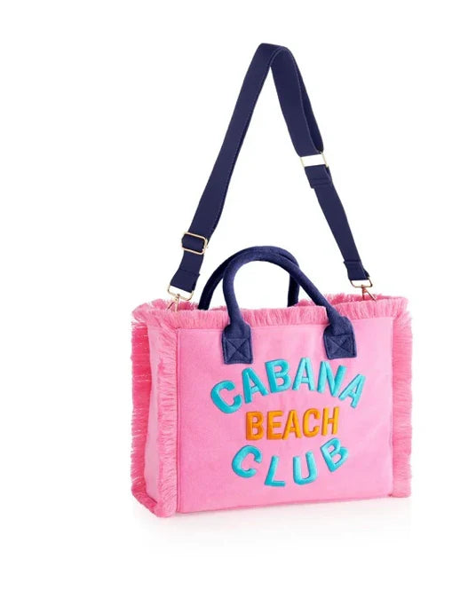 CABANA BEACH CLUBE TOTE PINK
