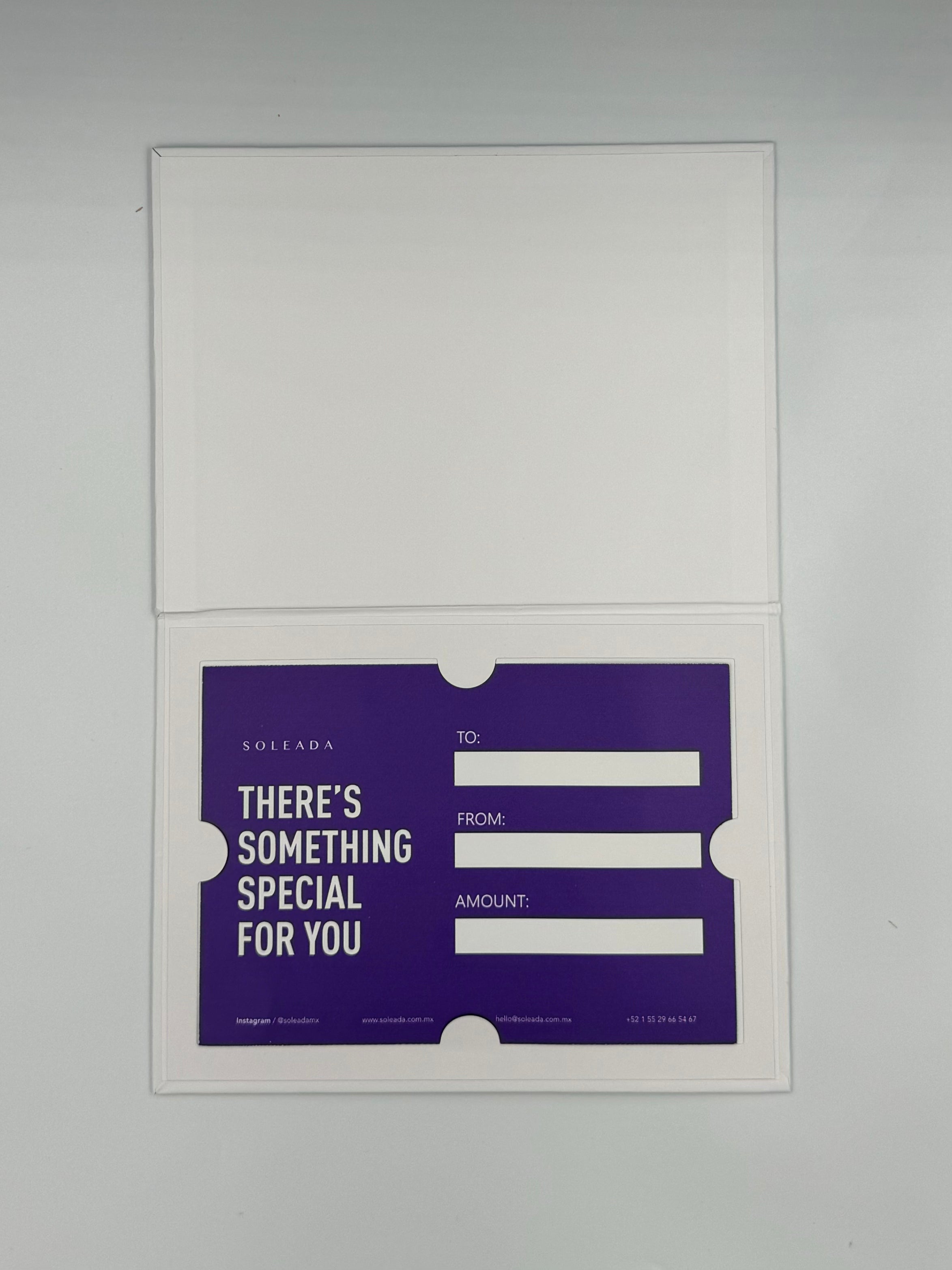 GIFT CARD SOLEADA