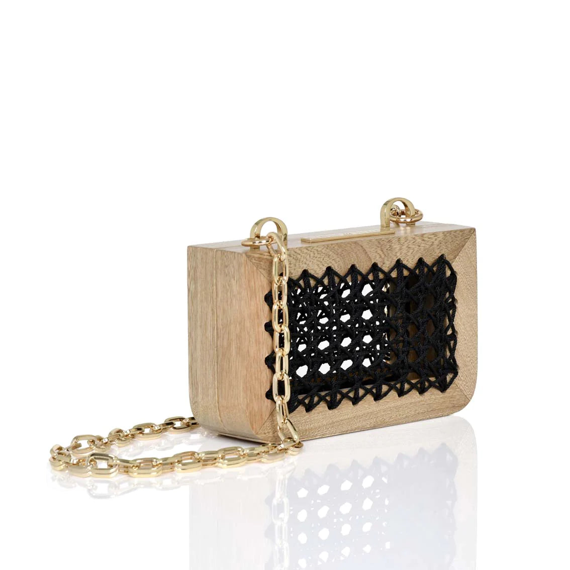 MINI HORTENSIA BLACK BAG