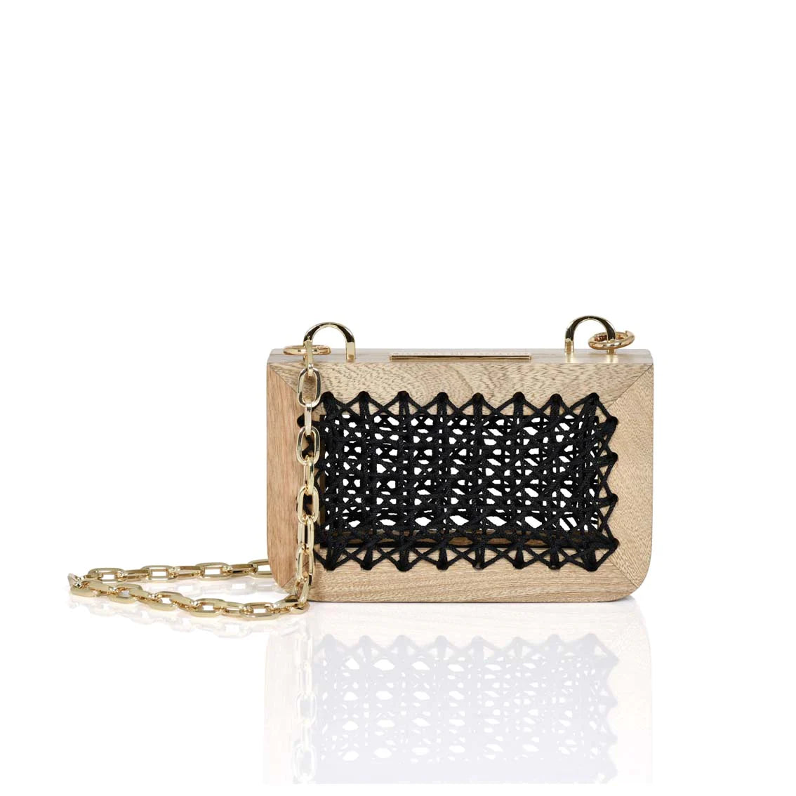 MINI HORTENSIA BLACK BAG