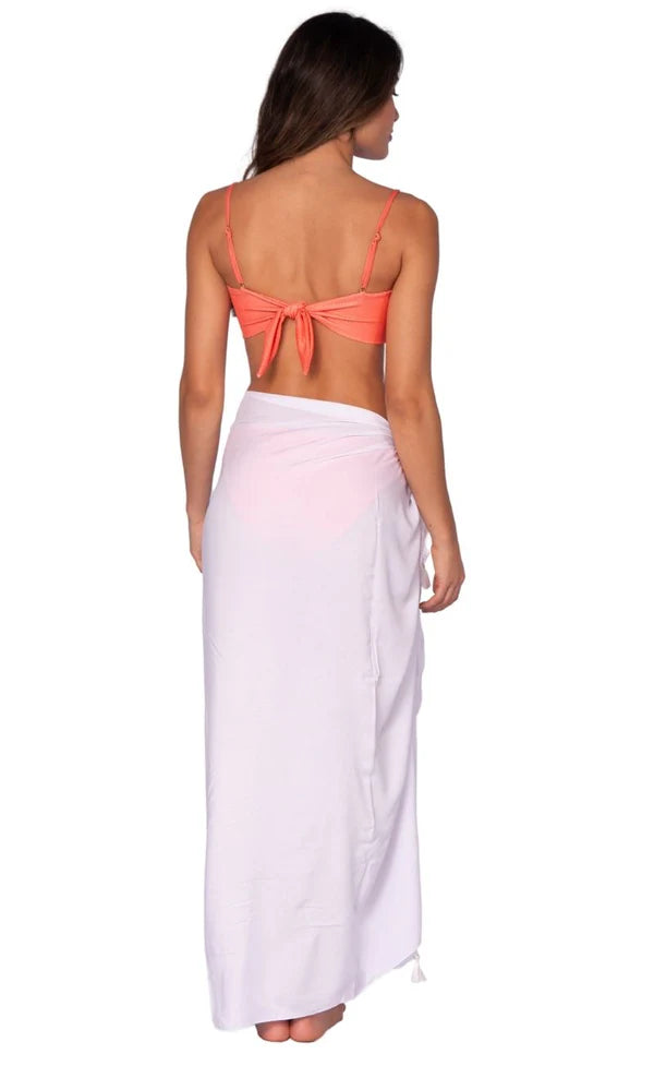 WABA WHITE SARONG