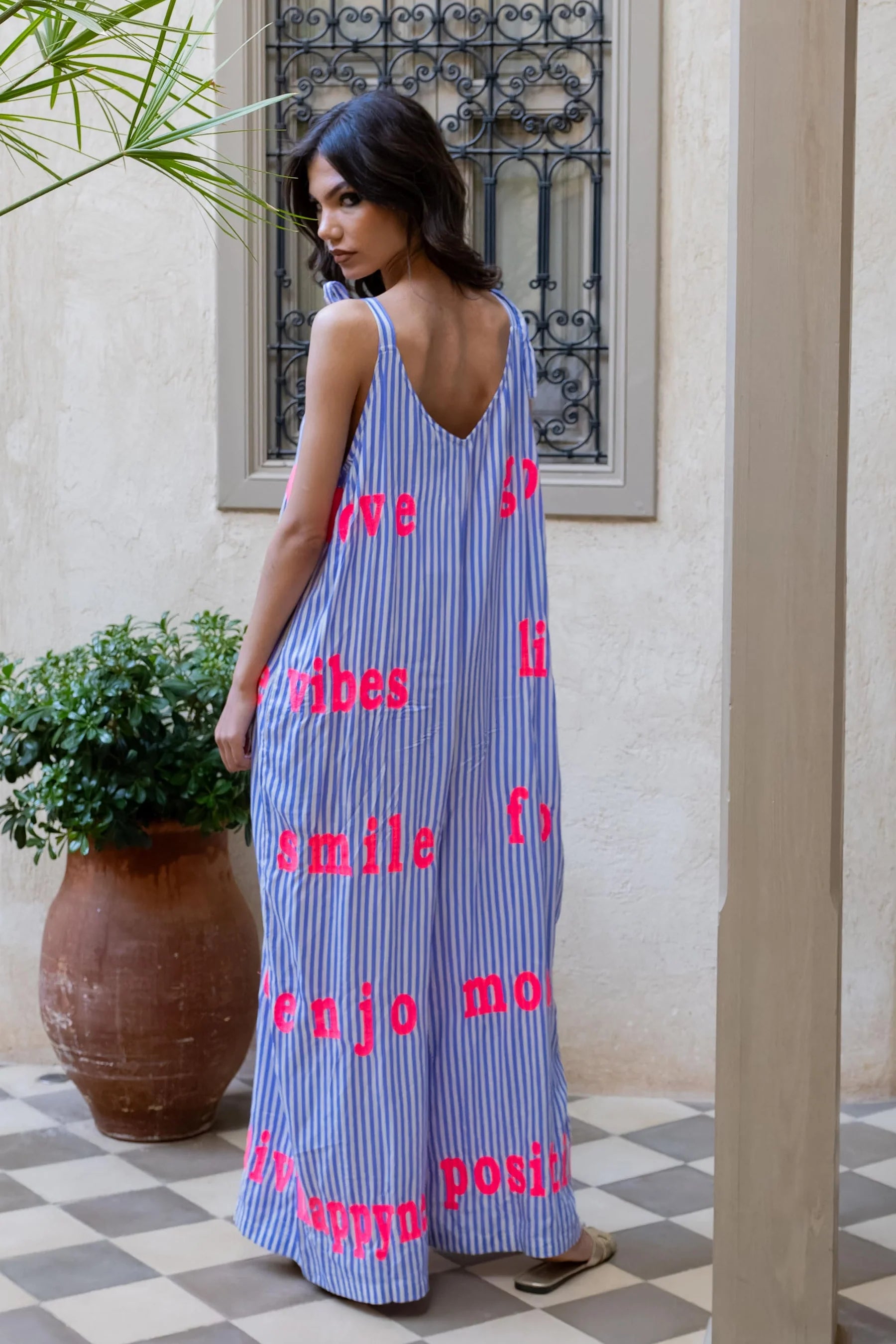SIENTO BIS BLUE JUMPSUIT